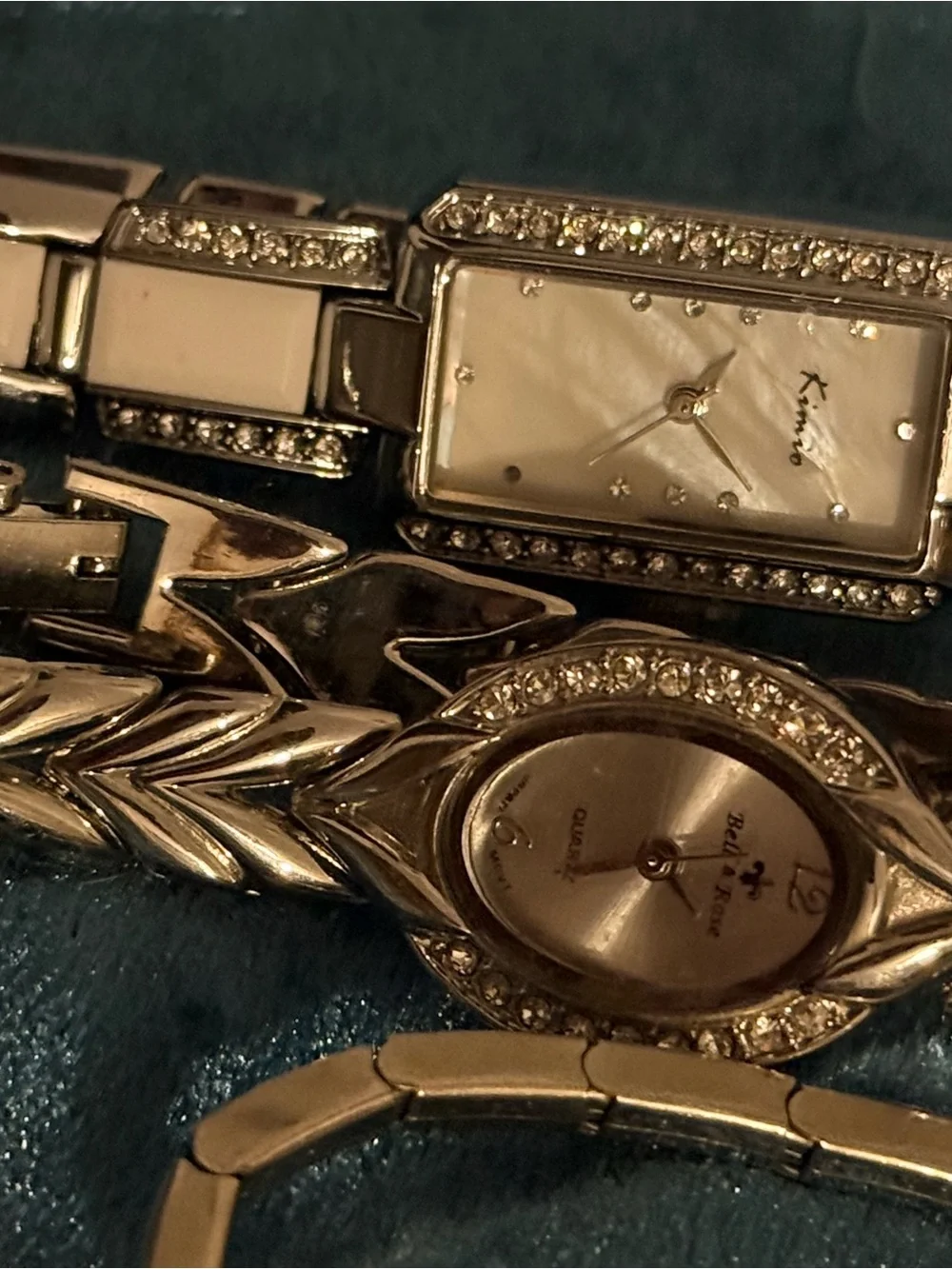 Gruen Timex Lot of 5 Women’s Wristwatches Mixed Styles & Metals untested